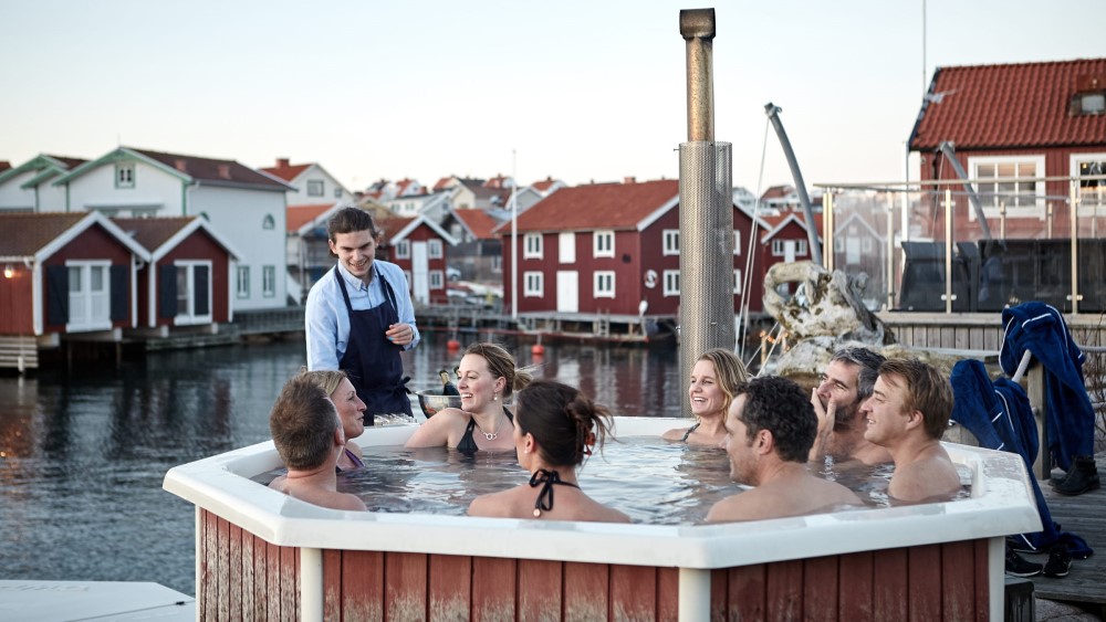 Hottub at Smö.
